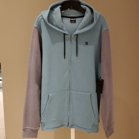 Hurley Men's Branstad Colorblocked Zip Hoodie - Picture 6 of 10